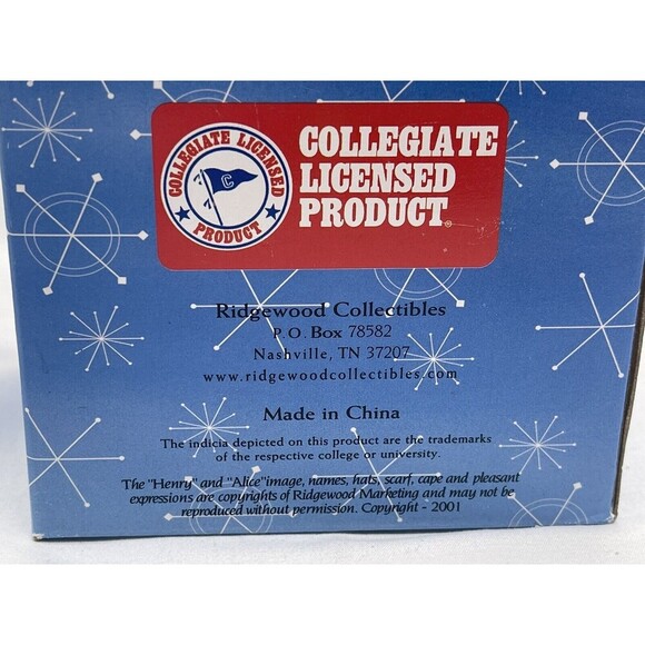 Vintage Ridgewood Collectibles The University Of Florida Gators Snowman Ornament - Picture 6 of 10